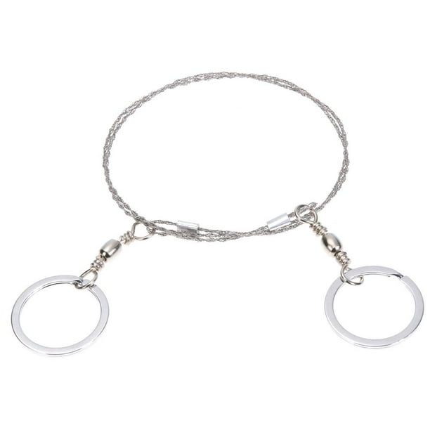 Stainless tooth type Multiple use portable outdoor survival bracelet saw 33 gear